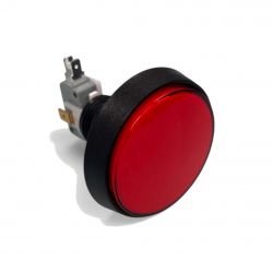2" Red Blank Button - 5 Volt LED Lamp